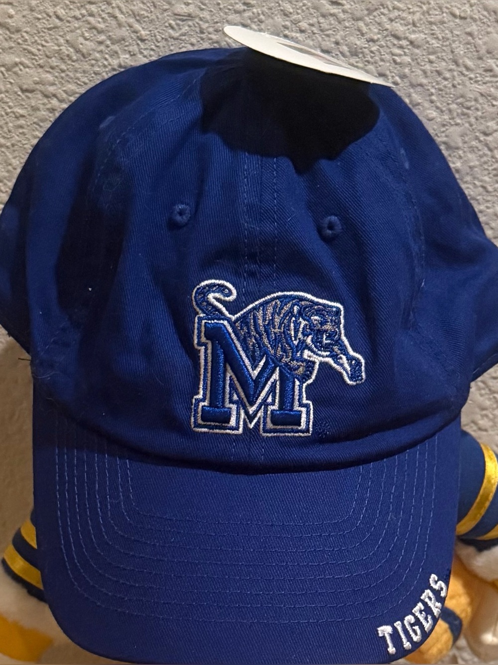 Memphis Tigers Blue Baseball Cap Hat NWT